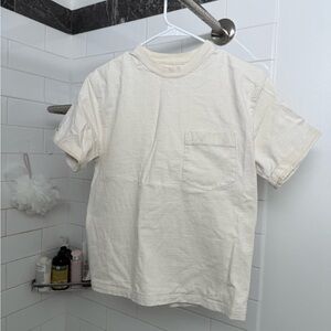 Boxy Cropped Camber Heavyweight Pocket T-Shirt Medium